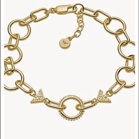 Emporio Armani Drop Earrings and Bracelet - Picture 6 of 13